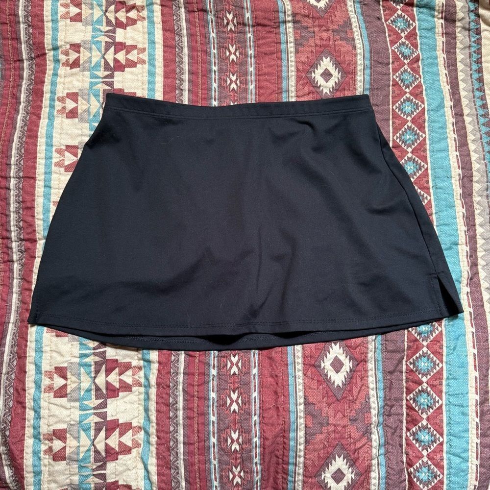 Fabletics black athletic skort size XS